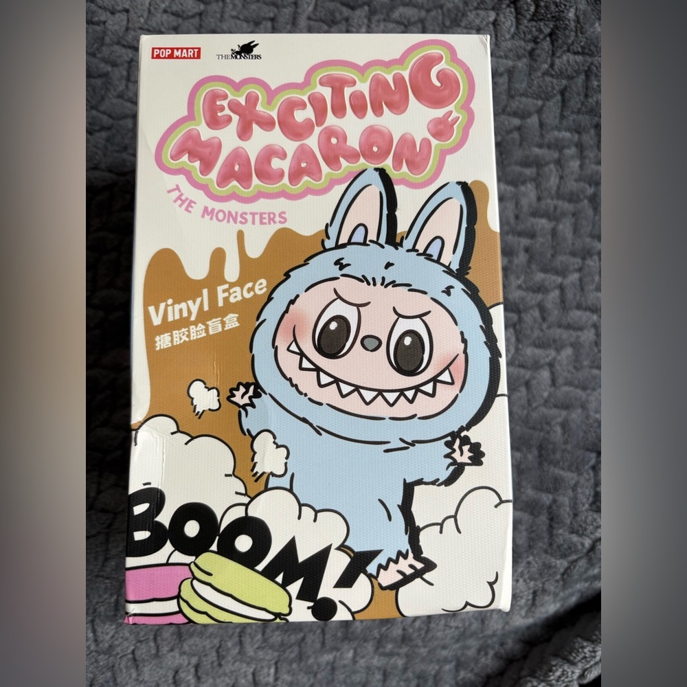 100% Authentic BLINDBOX Exciting Macaron Vinyl LABUBU POPMART